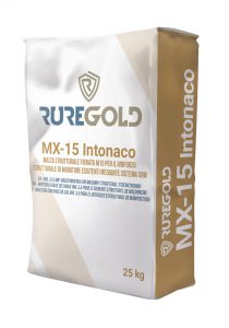 MX-15 Intonaco per Intonaco Armato Sistema CRM di Ruregold