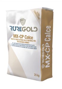 MX-CP Calce per Intonaco Armato Sistema CRM di Ruregold